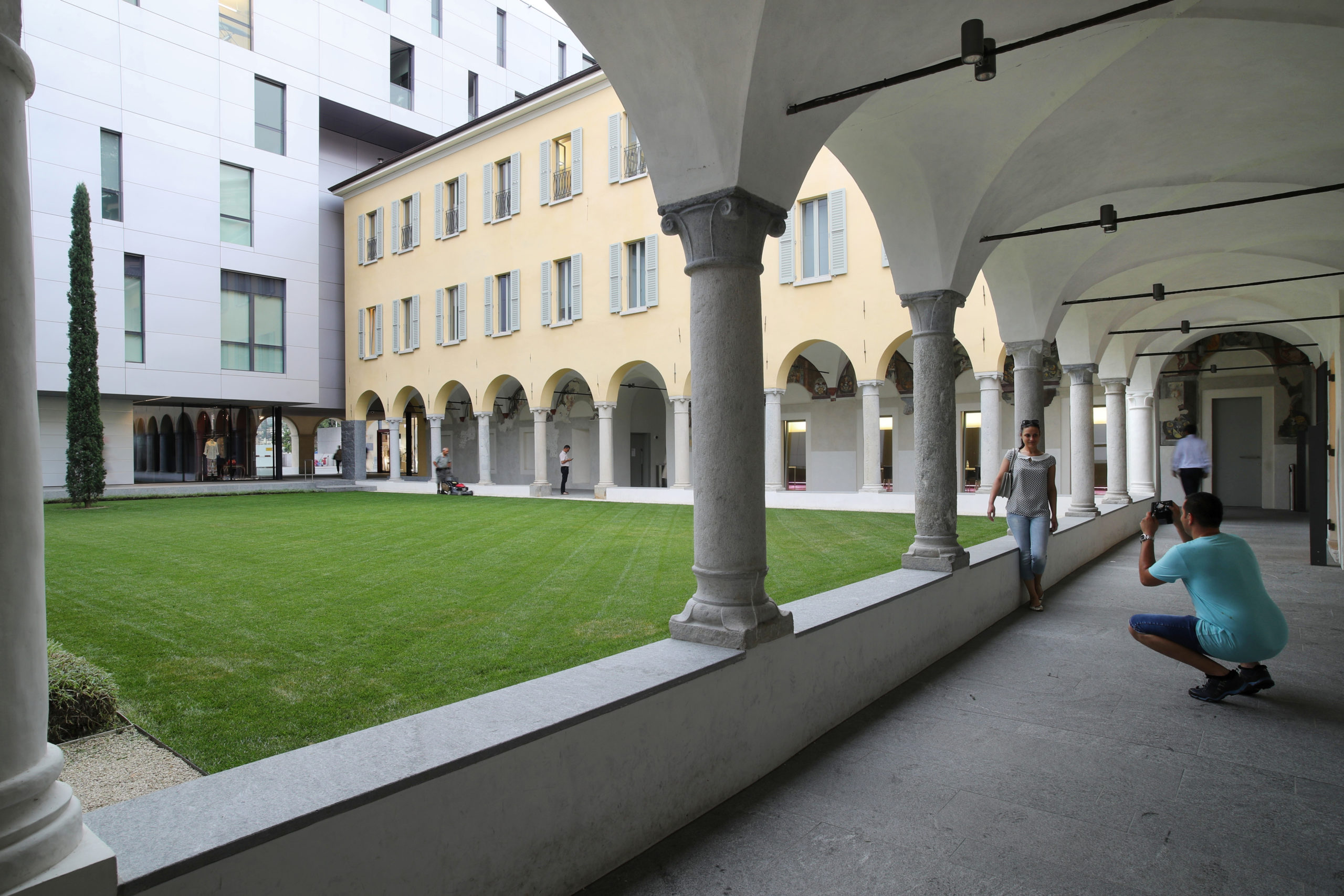 LUGANO, 22.07.2016 - Residenza Grand Palace, Piazza Bernardino Luini, 6900 Lugano.copyright by immobiliare mantegazza sa / photo by remy steinegger - www.steineggerpix.com
