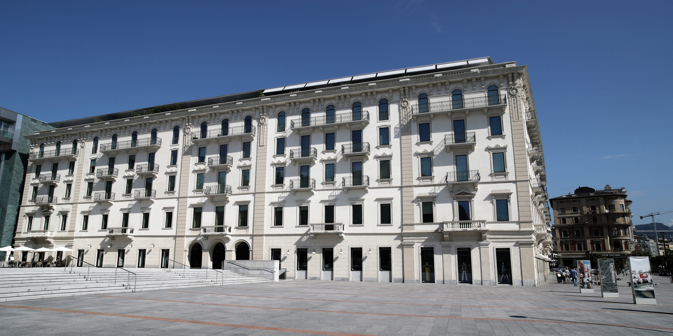 LUGANO, 26.07.2016 - Residenza Grand Palace, Piazza Bernardino Luini, 6900 Lugano.copyright by immobiliare mantegazza sa / photo by remy steinegger - www.steineggerpix.com
